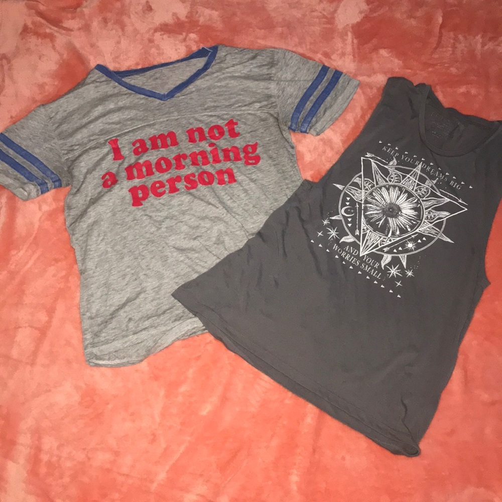 Two large shirts